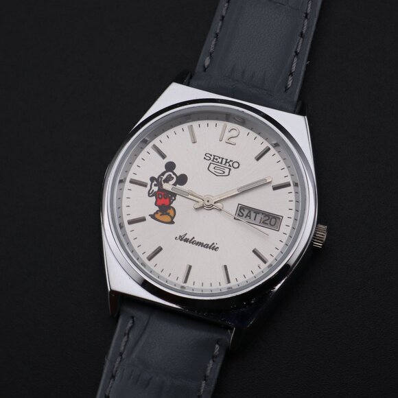 Vintage Seiko Mickey Mouse Automatic Japanese Movement D/D Men's Wrist Watch - Picture 4 of 14
